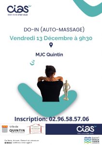 Atelier Do-In (auto massage) pour les plus de 60 ans